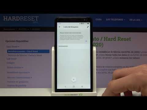 Cómo bloquear números en ALCATEL 1B - bloquear contactos