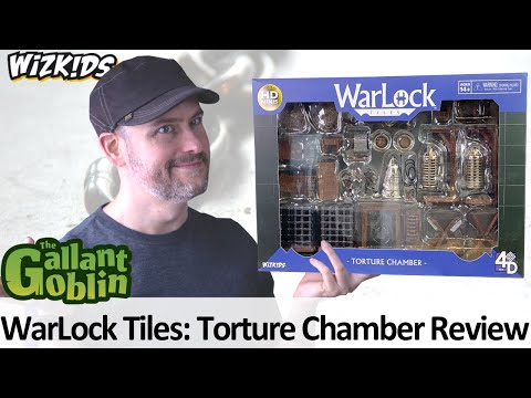 WarLock Tiles: Torture Chamber - WizKids 4D Settings Prepainted Minis Terrain