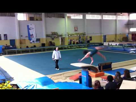 Estadual Juvenil - final por aparelho (salto) - Juliana Campos
