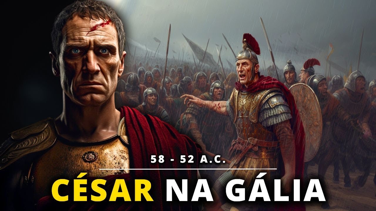 CÉSAR E A CONQUISTA DA GÁLIA | Documentário Completo