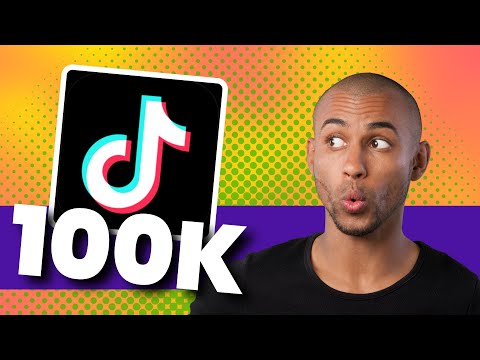 HOW I GOT 100k followers on TikTok