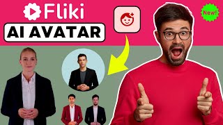 Fliki AI avatar🔥: create AI AVATAR video with Fliki AI free