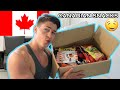 A SUBSCRIBER SENT ME A BOX OF CANDY | Canadian Candy Taste Test