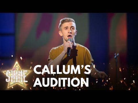 Callum Howells performs 'You'll Be Back' from the musical Hamilton - Let It Shine - BBC One