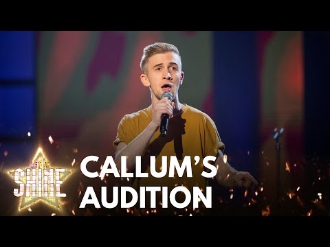 Callum Howells performs 'You'll Be Back' from the musical Hamilton - Let It Shine - BBC