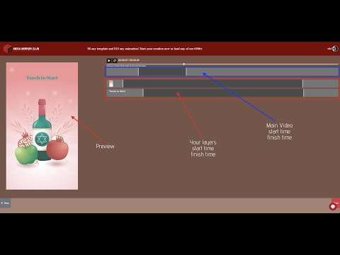 How to Trim Videos & Animations Easily with MyMirrorClub’s Timeline Feature 🎬✨ video tutorial