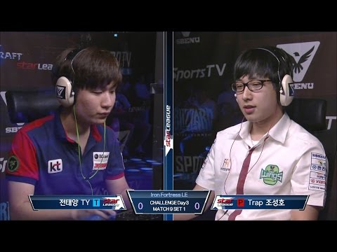 [SBENU SSL 2015] TY vs Trap RO.24 Day3 Match3 set1 -EsportsTV, Starcraft 2