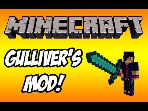 ZexyZek - Minecraft: Gulliver's Mod! (Monday Mod Review)