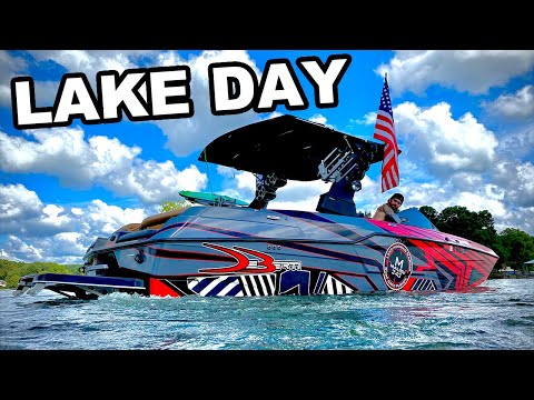 LAST PARTY LAKE DAY OF THE SUMMER ON LAKE NORMAN!