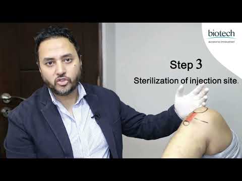 Knee injection Technique by Dr. Mohamed Abdulhamied