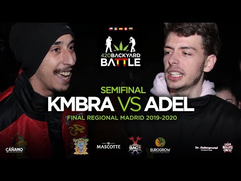 KMBRA vs ADEL. SEMIFINAL. Final Regional Madrid 2020. 420 Backyard Battle
