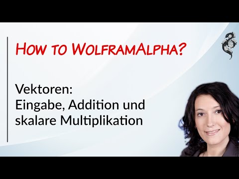WolframAlpha Tutorial 06: Vectors