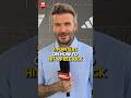 David Beckham gives his tips on how to hit a free kick! ⚽️