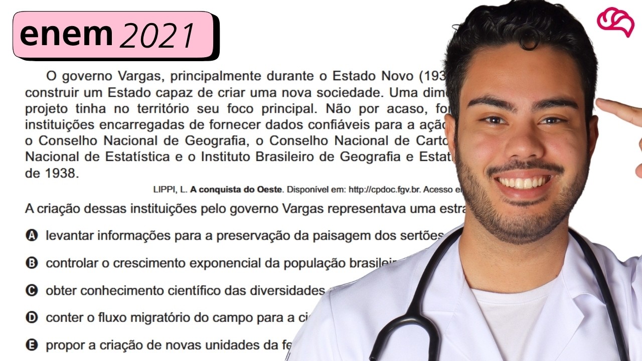 Resolução em Vídeo — Questão 69 ENEM 2021