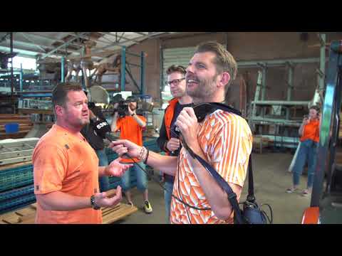 Op pad met Frans Duijts tijdens het EK met Coen en Sander Radio 538