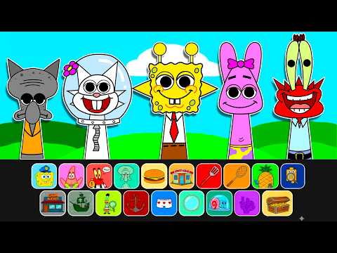 👻Paper DIY👻Spongebob X Incredibox: Epic Transformation | BIG GUY Song | DIY kertas buku