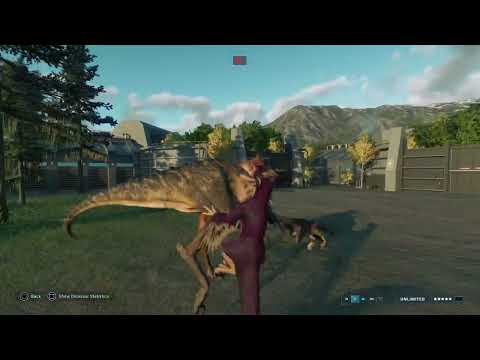 Jurassic World Evolution 2: Scorpios Rex vs Pyroraptor pack