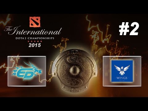 Wings vs Energy Pacemaker game 2 - Dota 2 The International 2015