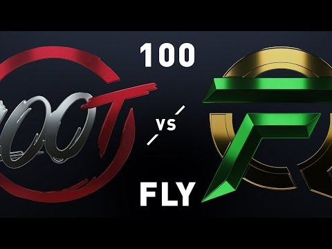 100 vs FLY - LCS Week 4 Day 1 Match Highlights (Spring 2019)