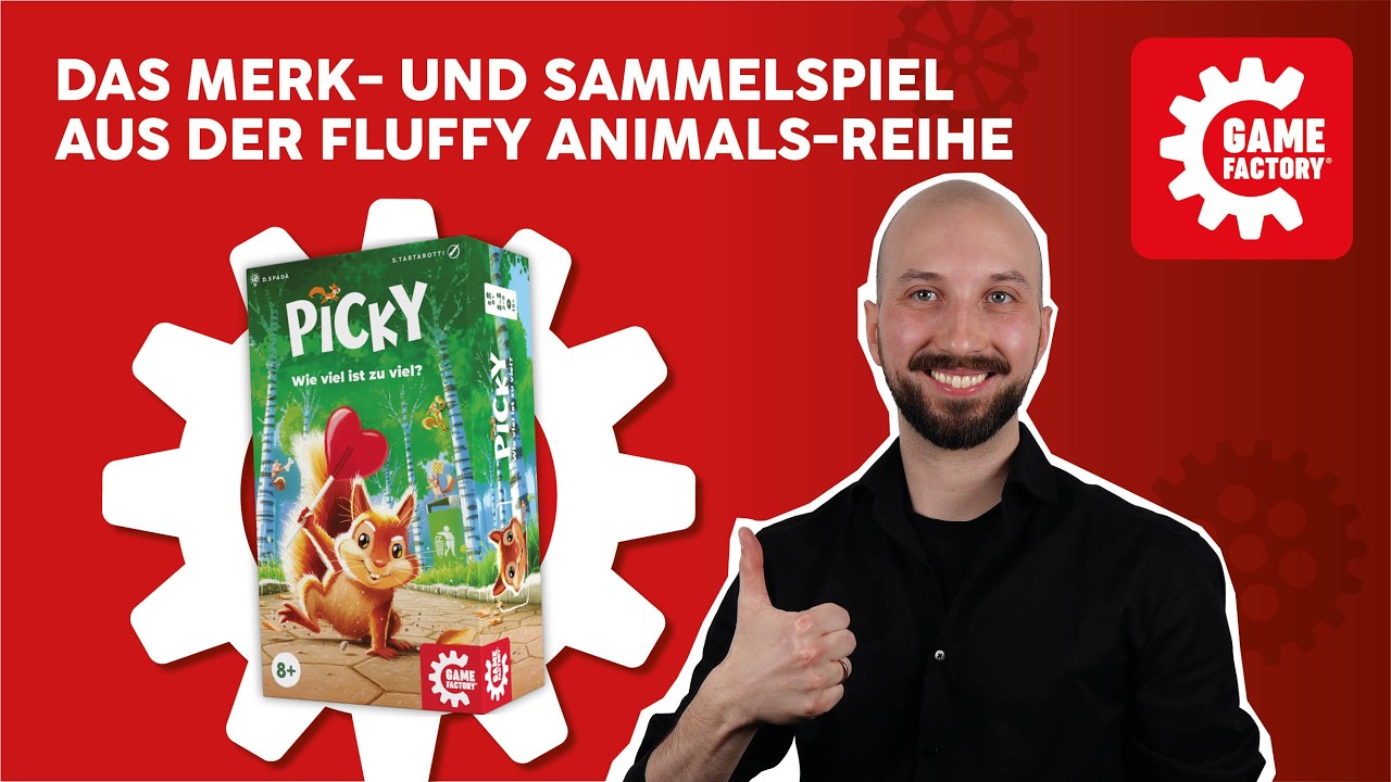 Game Factory Familienspiel Picky -DE-
