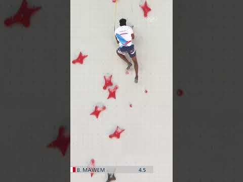 Current men's Olympic record in speed climbing ????‍???? Bassa Mawem Tokyo 2020