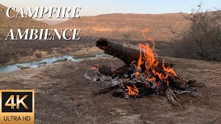 Escape to Serenity: South African River Valley Campfire Ambience