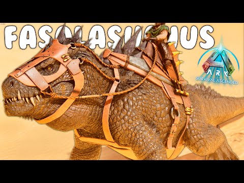 HOW TO TAME THE FASOLASUCHUS AND ALL ITS SKILLS (PC, PS AND XOBX) - ARK: Survival Ascecnded