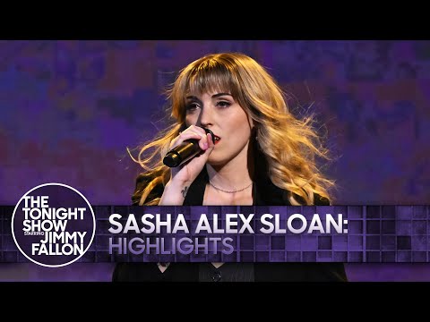 Sasha Alex Sloan: Highlights | The Tonight Show Starring Jimmy Fallon