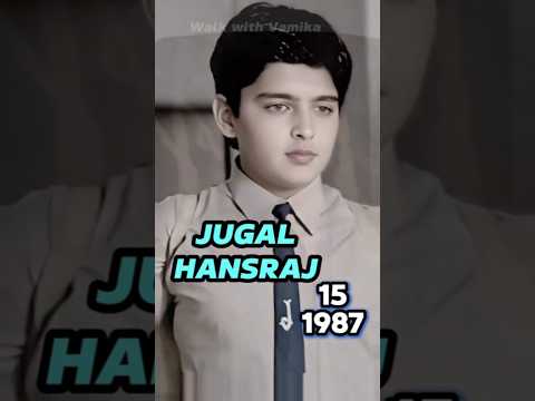 JUGAL HANSRAJ Age transformation (1972-2025) #jugalhansraj movie evolution #thenandnow #glowup #90s