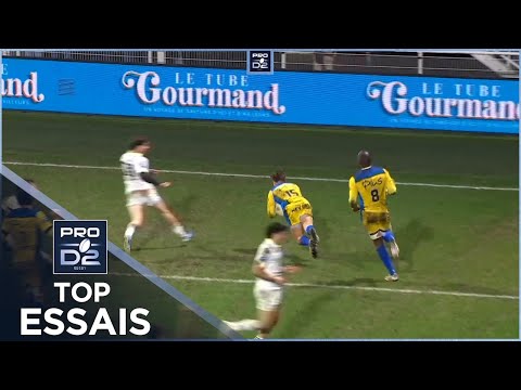 TOP Essais de la J16 – PRO D2 – Saison 2024-2025