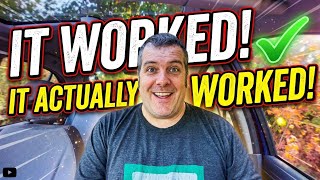 If you are watching this my experiment worked