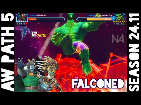 The Falcon Show, Footloose Dragon Man, More Lag - ALLIANCE WAR Season 24 War 11