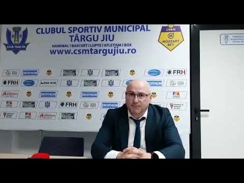 Florin Nini, antrenor principal CSM Târgu Jiu