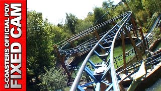 preview picture of video 'Bag Express Bagatelle Parc - Roller Coaster POV On Ride Family Coaster Soquet (Theme Park France)'