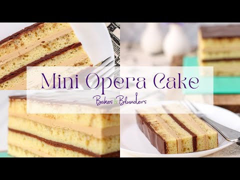 Make a Mini Opera Cake in 3 Days or Less