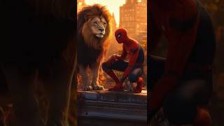 Lion x Spider Man