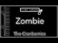 Zombie - The Cranberries - Piano Karaoke Instrumental