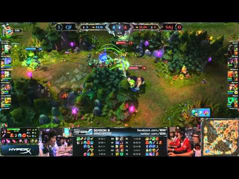 CJ Entus Frost vs Saigon Jokers Game 2 | SemiFinals IEM Singapore 2013 | SAJ vs CJF G2