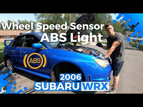 Subaru WRX Wheel Speed Sensor | ABS Light