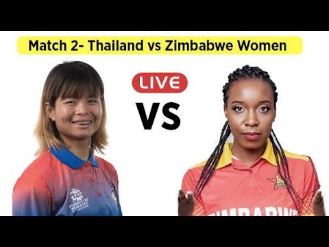 🔴 Thailand Women Vs Zimbabwe Women Live || Womens T20I Quadrangular Series In UAE 2022 Live