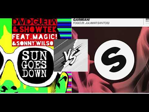 David guetta & Showtek Vs. Garmiani - Sun goes down Vs. Fogo (STARZMORE Mashup)