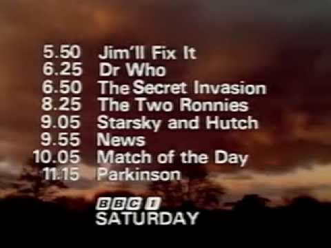 BBC One - Closedown - 26th January 1979
