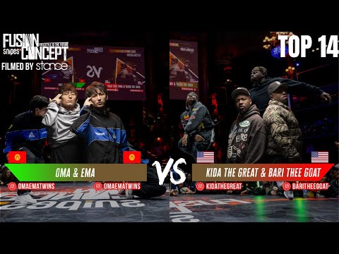 TOP 14 - KIDA THE GREAT & BARI THEE GOAT vs OMA & EMA - FUSION CONCEPT 2025