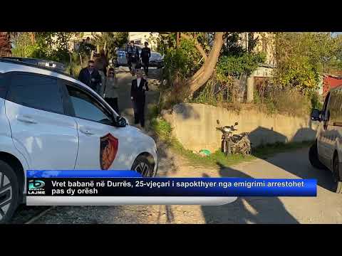 Vret babanë në Durrës, 25-vjeçari i sapokthyer nga emigrimi arrestohet pas dy orësh