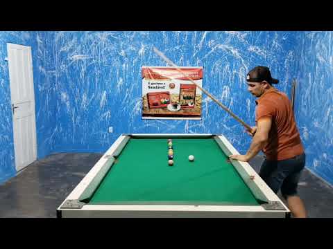 O treinamento da sinuca que até os tacos fortes usam pra melhorar pontaria.