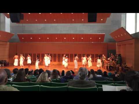 umass dartmouth kekeli ensemble at wesleyan part 2 - yeve sovu and adavu