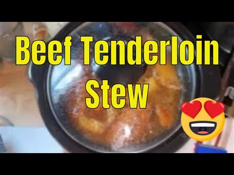 Beef Tenderloin Filet Stew - Soup Season!