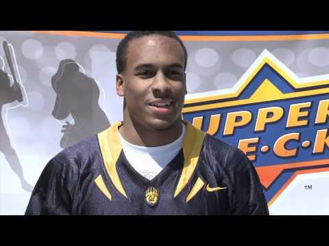 Upper Deck Interviews Jahvid Best at the 2010 NFL PLAYERS Rookie Premiere