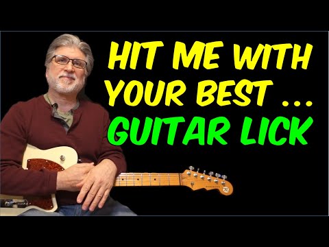 Hit Me With Your Best ... Guitar Lick | Guitar Lesson with TAB