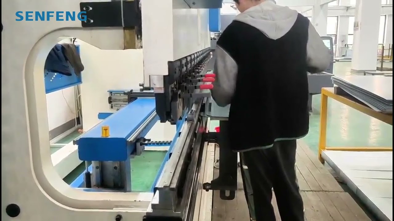 BDE25042 | Customer On Site Bending Electrical Cabinets with Press Brake